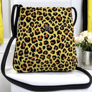 Żółto- czarna listonoszka simple leopard