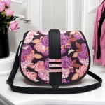 Duża listonoszka z klapką floral fantasy