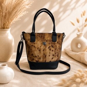 Torebka damska City Mini Wild Caramel karmelowo-czarna