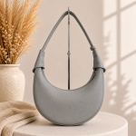 Szara torebka damska Luna Hobo Classic – Grey