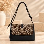 Elegancka torebka na ramię – Leopard Chic