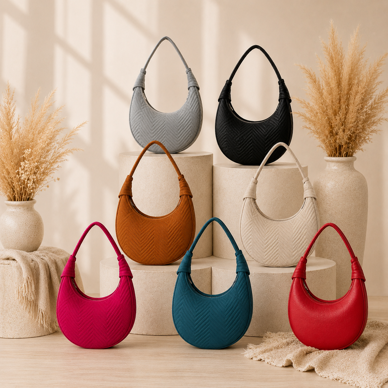Luna Hobo – nowy model torebki damskiej w kolekcji Kiszelewska Torebki